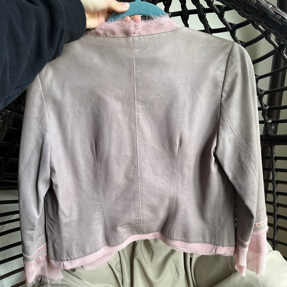 leather jacket - Picture 3 of 3